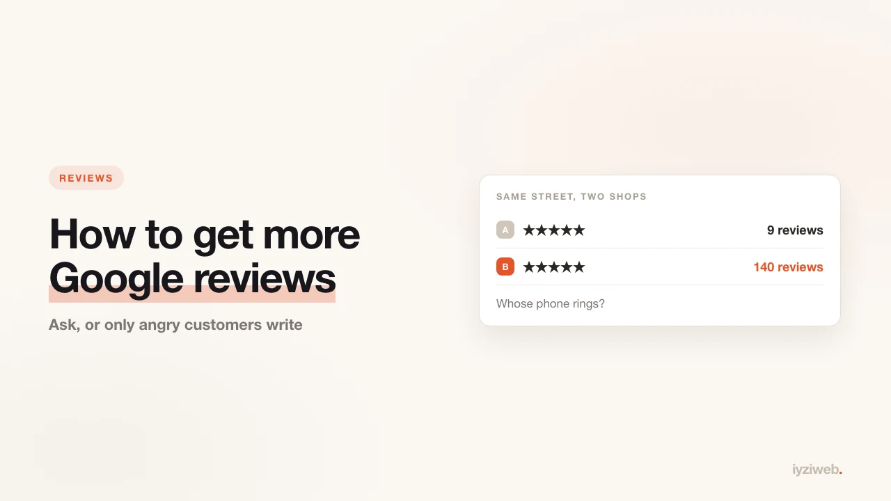 How to get more Google reviews: 7 methods that work